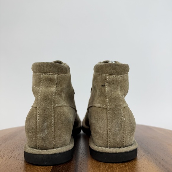 Womens Cole Haan Country Tan Suede Waterproof Lace Up Booties Boots Size 7.5 B - Picture 7 of 9